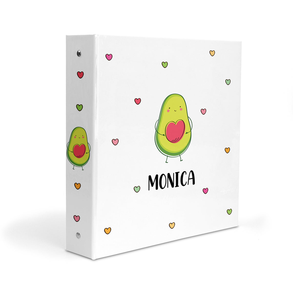 Avocado Personalized Custom 2" 3 Ring Binder • School Office Supplies