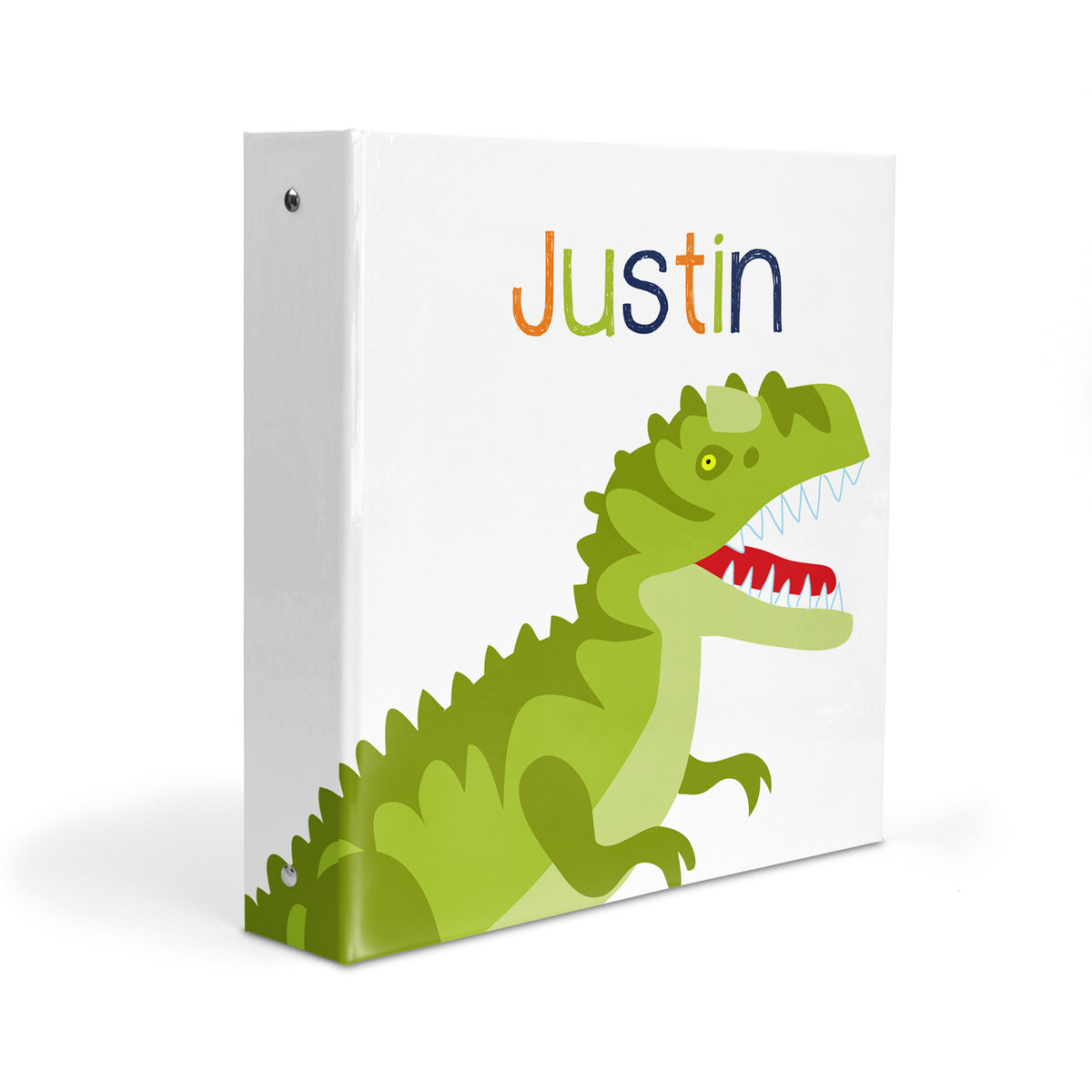Dinosaur Personalized Custom 2" 3 Ring Binder • School Office Supplies