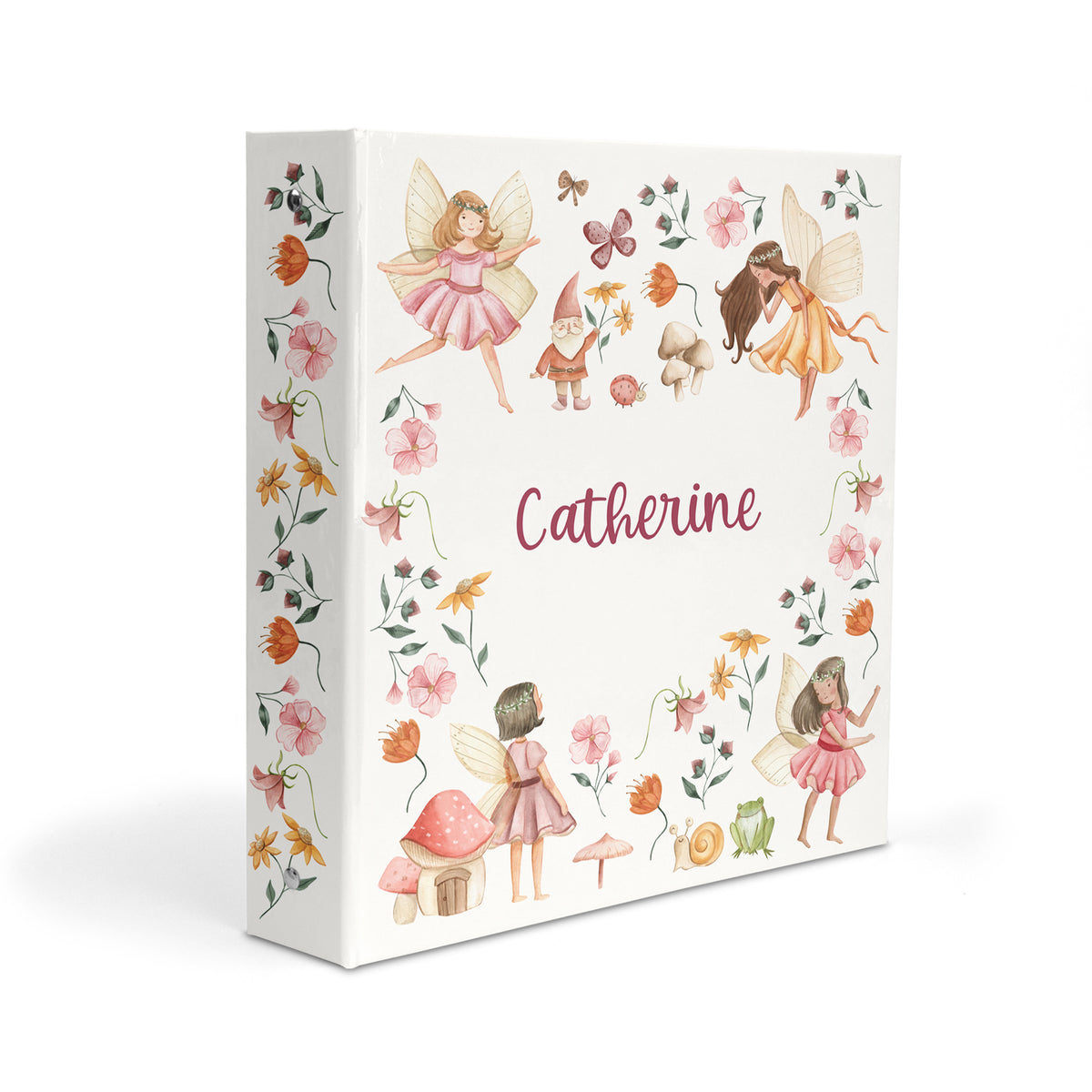 Fairy Fairies Personalized Custom 2" 3 Ring Binder • School Office Supplies
