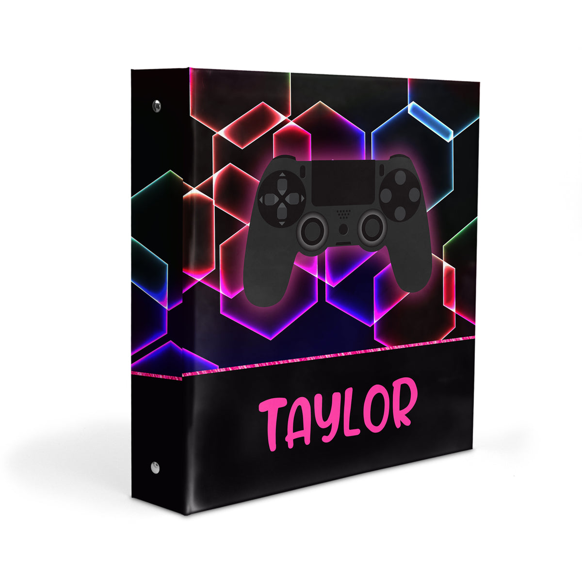 Video Game Sports Personalized Custom 2" 3 Ring Binder • School Office Supplies