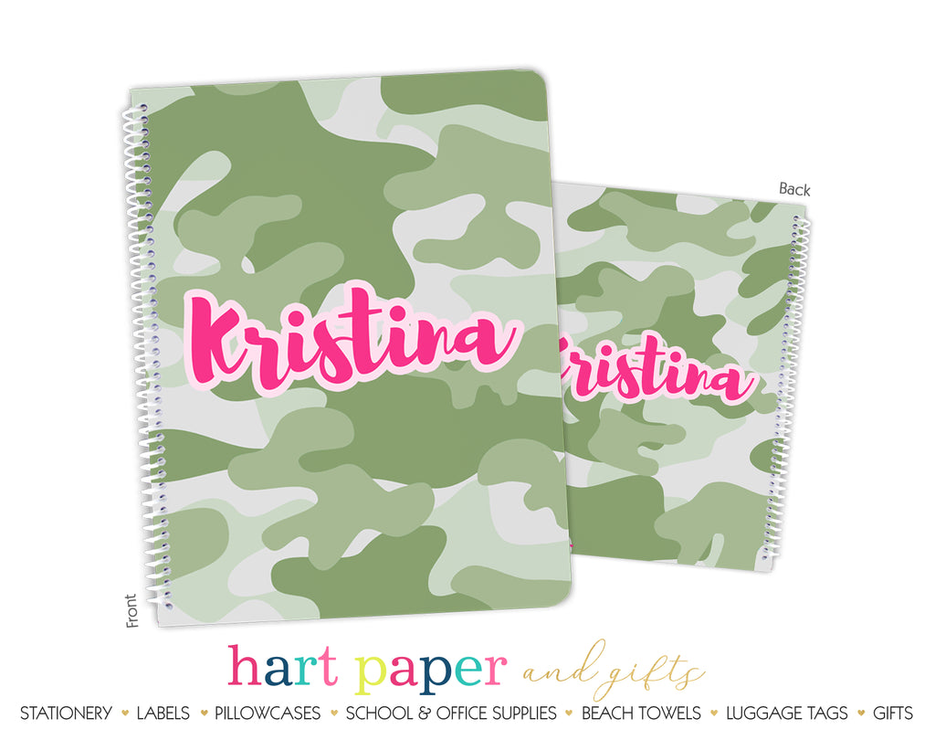 camouflage cardstock paper