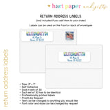 Rainbow Tie Dye Summer Camp Camping Note Cards Stationery • Fill in Blank, Lined or Blank Cards