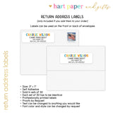 Rainbow Tie Dye Summer Camp Camping Note Cards Stationery • Fill in Blank, Lined or Blank Cards