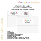 Rainbow Camp News Summer Camping Note Cards Stationery • Fill in Blank, Lined or Blank Cards
