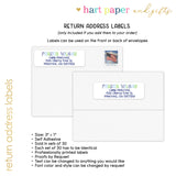 Blue Green A Note from Camp Summer Camping Note Cards Stationery • Fill in Blank, Lined or Blank Cards