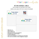 Blue Tent Summer Camp Camping Note Cards Stationery • Fill in Blank, Lined or Blank Cards
