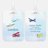 Airplane Luggage Bag Tag