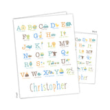 Alphabet Animals Personalized 2-Pocket Folder
