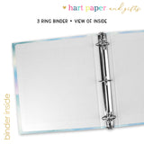 Arctic Animals Personalized 2" 3 Ring Binder