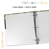 Army Tank Personalized 2" 3 Ring Binder