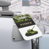 Army Tank Military Luggage Bag Tag