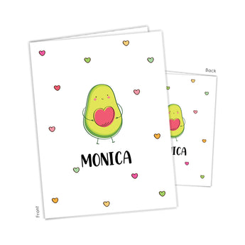 Avocado Personalized 2-Pocket Folder