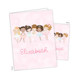 Ballerina Personalized 2-Pocket Folder