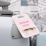 Ballerina Dancer Dancing Dance Luggage Bag Tag