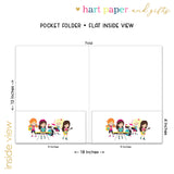 Music Band Personalized 2-Pocket Folder