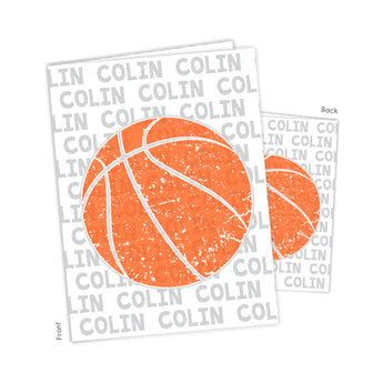Basketball Personalized 2-Pocket Folder