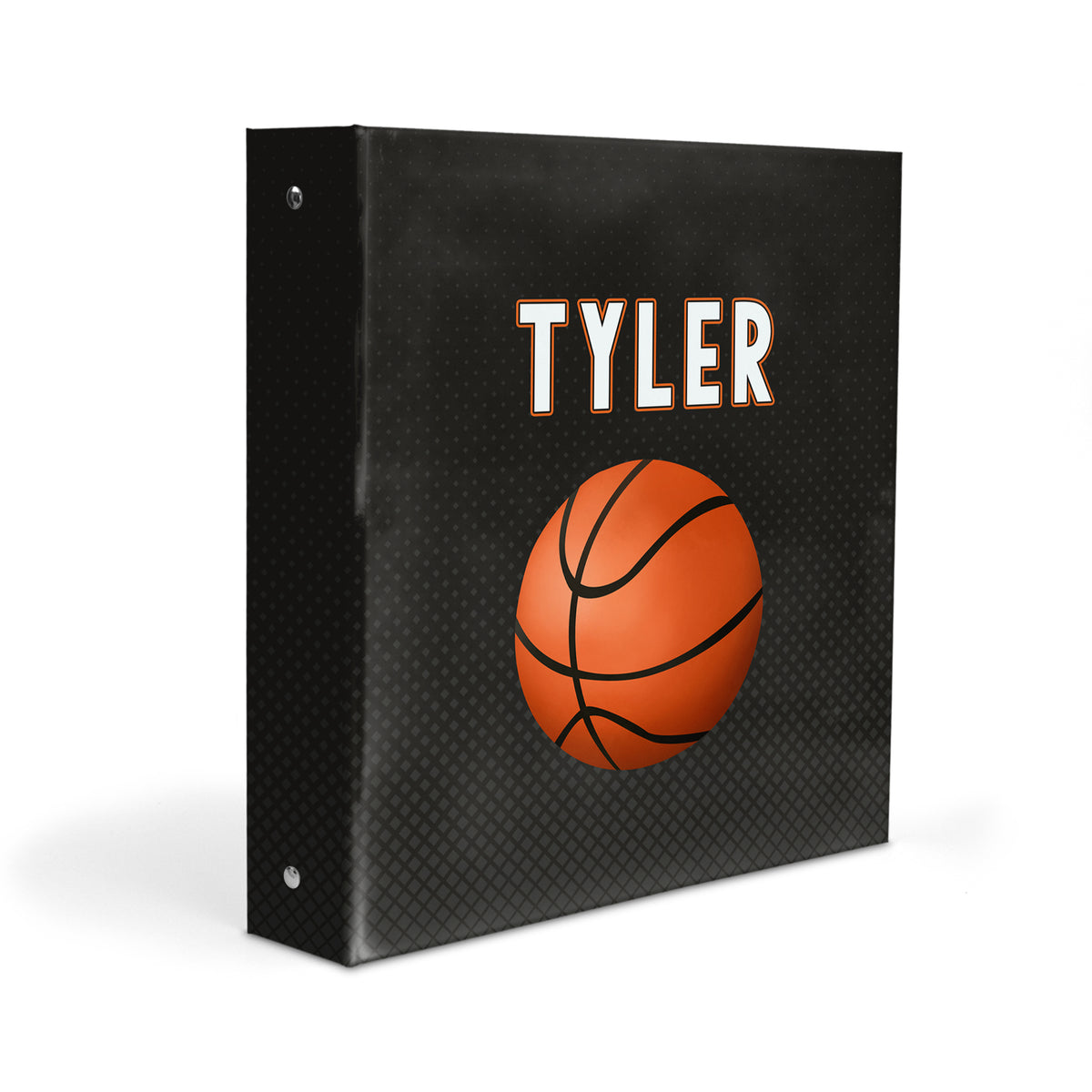 Basketball Sports Personalized Custom 2" 3 Ring Binder • School Office Supplies