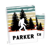 Bigfoot Personalized Notebook or Sketchbook