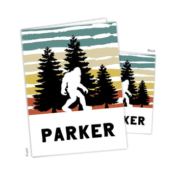 Bigfoot Personalized 2-Pocket Folder