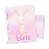 Bunny Rabbit Personalized Notebook or Sketchbook