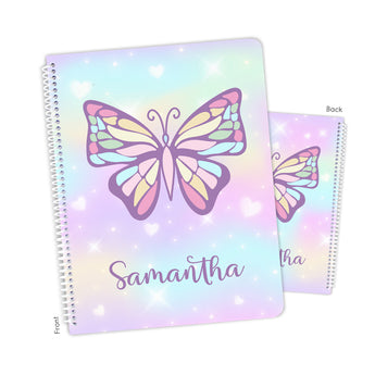 Butterfly Personalized Notebook or Sketchbook