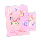 Butterflies Personalized 2-Pocket Folder