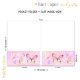 Butterflies Personalized 2-Pocket Folder