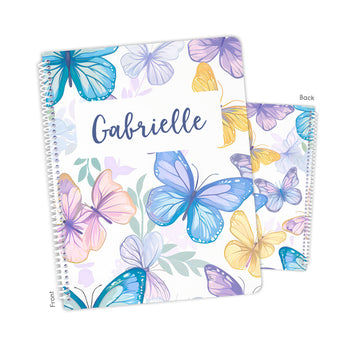 Butterfly Personalized Notebook or Sketchbook