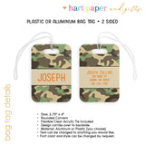 Camouflage Camo Luggage Bag Tag