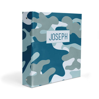 Camouflage Camo Personalized 2" 3 Ring Binder