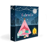 Camping Summer Camp Personalized 2" 3 Ring Binder