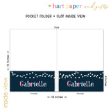 Camping Summer Camp Personalized 2-Pocket Folder