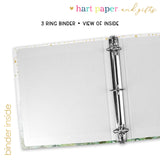 Stars Camping Summer Camp Personalized 2" 3 Ring Binder