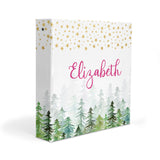 Stars Camping Summer Camp Personalized 2" 3 Ring Binder