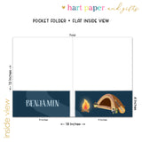 Camping Summer Camp Personalized 2-Pocket Folder
