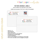 Retro Rainbow Summer Camp Camping Note Cards Stationery • Fill in Blank, Lined or Blank Cards