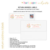 Retro Rainbow Summer Camp Camping Note Cards Stationery • Fill in Blank, Lined or Blank Cards