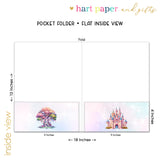 Castle Princess Personalized 2-Pocket Folder