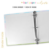 Castle Personalized 2" 3 Ring Binder