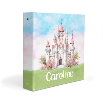 Castle Personalized 2" 3 Ring Binder