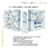 Castle Personalized 2" 3 Ring Binder