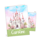Castle Princess Personalized 2-Pocket Folder