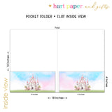 Castle Princess Personalized 2-Pocket Folder