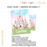 Castle Princess Personalized 2-Pocket Folder