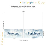 Castle Princess Personalized 2-Pocket Folder