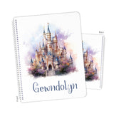 Castle Personalized Notebook or Sketchbook