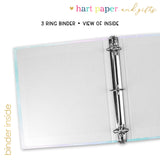 Castle Personalized 2" 3 Ring Binder