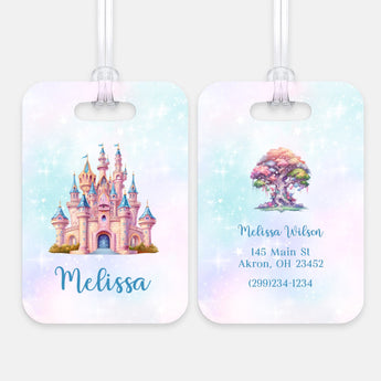 Castle Fairytale Luggage Bag Tag