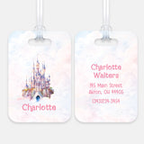 Castle Fairytale Luggage Bag Tag