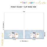 Cat Kitten Personalized 2-Pocket Folder